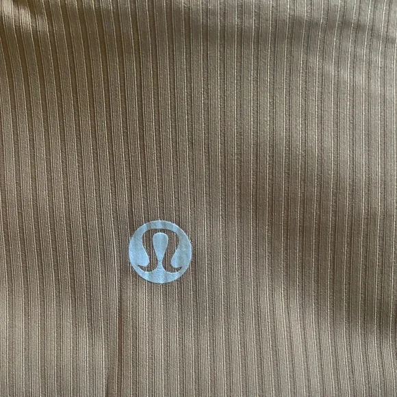 Lululemon Athletica Brown Striped Sports Bra - Picture 3 of 4